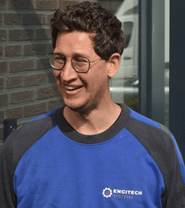 Kevin van Heusden, eigenaar Engitech Systems.